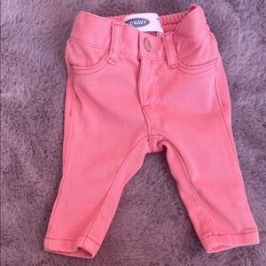 Old Navy Pink Kids Jeans 0-3m